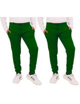 Bahob® 2 Pack School Uniform Boys Girls Childrens Sports Activewear PE Fleece Jogging Tracksuit Bottoms