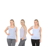 Bahob® 3 Pack Women's Vests Tank Tops for Women Undershirt Sleeveless Vest Tops for Women and Girls Super soft Cotton Vest S-2XL