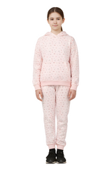 Bahob® 1 & 2 Pack Girls Tracksuits Set Printed Hoodie and Tracksuit Jogging Bottoms, Kids Track Suits Activewear Sets for Girls 5-14 Years