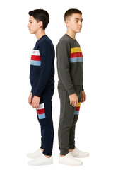 Bahob® 1 & 2 Pack Boys Girls Tracksuit, Jumper Sweatshirt and Jogger Bottoms Tracksuit Set for Kids 3-14 Years