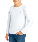 Bahob® 2 Pack Boys Long Sleeve T-Shirt Top Children's Round Neck Long-Sleeve T-Shirt Soft Cotton 3-14 Years kids t shirt