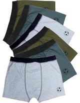 Bahob® 6 Pack Boys Boxer Shorts Soft Cotton Underpants Boys Cotton Underwear 5-14 Years