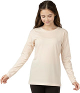 Bahob® Girls Long Sleeve T-Shirt 3 Pack Shirt for Girls Lightweight Soft Comfort Fit Round Neck Tee Shirt 5-14 Years