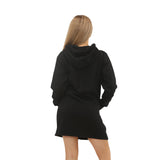 Womens Zip Up Long Hoodies Long Sleeves Ladies Fleece Longline Casual Hoodies Sweatshirt Full Zip Top Soft Jumper Jacket Hoodies For Women S-XXL