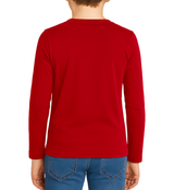 3 Pack Boys Girls Long Sleeved Top Round Neck Kids T Shirts Soft Cotton PE Top 5-14 Years