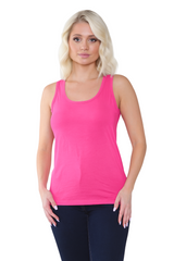 Bahob® 3 Pack Women's Vests Tank Tops for Women Super soft Cotton Vest S-2XL