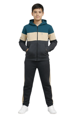 Bahob® 1 & 3 Pack Boys Tracksuit 2pcs Fleece Unisex Activewear Tracksuit Set Hoodie and Joggers Set Zip Up Hoodie & Bottom Jogging Suit 5-14 Years