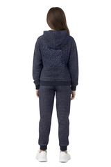 Bahob® 1 & 2 Pack Girls Tracksuits Set Printed Hoodie and Tracksuit Jogging Bottoms, Kids Track Suits Activewear Sets for Girls 5-14 Years