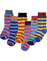 Bahob® 6 Pairs Boys Girls Character Cotton Socks Kids Novelty Designer Socks