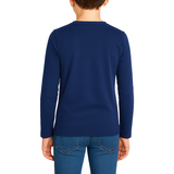 Bahob® 2 Pack Boys Long Sleeve T-Shirt Top Children's Round Neck Long-Sleeve T-Shirt Soft Cotton 3-14 Years kids t shirt