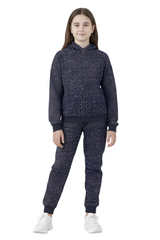 Bahob® 1 & 2 Pack Girls Tracksuits Set Printed Hoodie and Tracksuit Jogging Bottoms, Kids Track Suits Activewear Sets for Girls 5-14 Years