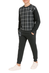 Bahob® 1 & 2 Pack Boys Girls Tracksuit, Unisex Jumper Sweatshirt and Jogger Bottoms Tracksuit Set for Kids 3-14 Years