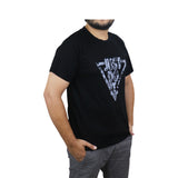 Bahob® 2 Pack Men's T-Shirts Short Sleeve Printed T Shirts for Men Round Neck Cotton Tops Shirt S-3XL