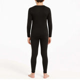 Kid's Thermal Set Ultra Soft Boys Long Sleeve Thermal Top & Bottom Set 5-14 Year