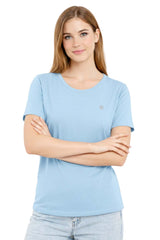 Bahob® 3 Pack Women's Classic-Fit Short-Sleeve Crew neck Plain Cotton T-Shirt S-XXL