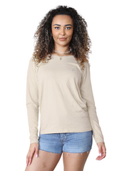 Bahob® 3 Pack Women's Classic-Fit Crewneck , Multipacks Ladies Long Sleeve T-Shirt Top S-XXL