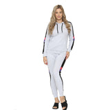 Bahob® Women’s Sportswear Set, 2 Piece Women Track Suit Set Hoodie and Stretch Legging Ladies Gym Wear Tracksuits Activewear Set