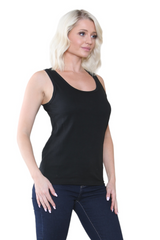 Bahob® 3 Pack Women's Vests Tank Tops for Women Super soft Cotton Vest S-2XL