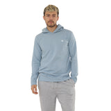 2 Pack Men's Lightweight Jersey Pullover Hoodie Long Sleeve Hooded T-Shirt for Gym & Everyday Wear S-3XL