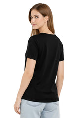 Bahob® 3 Pack Women's Classic-Fit Short-Sleeve Crew neck Plain Cotton T-Shirt S-XXL