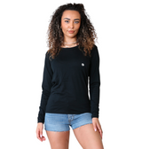 Bahob® 3 Pack Women's Classic-Fit Crewneck , Multipacks Ladies Long Sleeve T-Shirt Top S-XXL