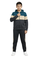 Bahob® 1 & 3 Pack Boys Tracksuit 2pcs Fleece Unisex Activewear Tracksuit Set Hoodie and Joggers Set Zip Up Hoodie & Bottom Jogging Suit 5-14 Years