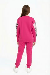 Bahob® Girls 2 Piece Sweatshirt & Jogging Bottoms Tracksuit Set