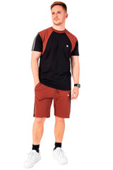 Bahob® Men's Short Pyjama Sets Soft Cotton Men's Short PJs, Sleepwear Nightwear Set for Men