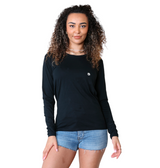 Bahob® 3 Pack Women's Classic-Fit Crewneck , Multipacks Ladies Long Sleeve T-Shirt Top S-XXL