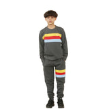 Bahob® 1 & 2 Pack Boys Girls Tracksuit, Unisex Jumper Sweatshirt and Jogger Bottoms Tracksuit Set for Kids 3-14 Years