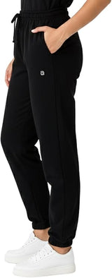 Bahob® Women's Fleece Joggers Sweatpants Jogging Tracksuit Bottoms Drawstring Elastic Waist Joggers for Women S-XXL