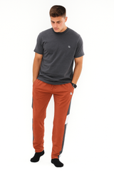 Bahob® Men's Pajamas Sets, Plain Short Sleeve Top and Bottoms Loungewear Set Soft Cotton Sleepwear Suits Nightwear For Mens S to 3XL