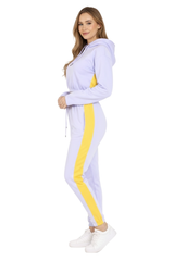 Bahob® Women’s Sportswear Set, 2 Pcs Women Tracksuit Hoodie Crop Top and Joggings Pants Leggings Yoga Gym Wear Tracksuits Activewear Set