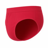 Bahob® 6 Pack Men's Underwear Briefs Ribbed Slips, Ultra Soft Sports Cotton Blend Slips Briefs