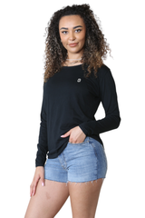 Bahob® 3 Pack Women's Classic-Fit Crewneck , Multipacks Ladies Long Sleeve T-Shirt Top S-XXL