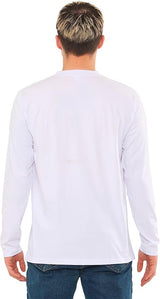 Bahob® 2 Pack Men's Long Sleeve T-Shirt Top Round Neck Full Sleeve T-Shirt Soft Cotton