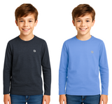 Bahob® 2 Pack Boys Long Sleeve T-Shirt Top Children's Round Neck Long-Sleeve T-Shirt Soft Cotton 3-14 Years kids t shirt