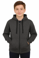 Bahob® Hoodies For Boys Kids Fleece Zip-Up Hoodie Sweatshirt Kids Hoodies Jacket Sweatshirt for Boys Long Sleeve Top Unisex Age 5-14 Years