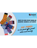 Bahob® 6 Pairs Boys Girls Character Cotton Socks Kids Novelty Designer Socks