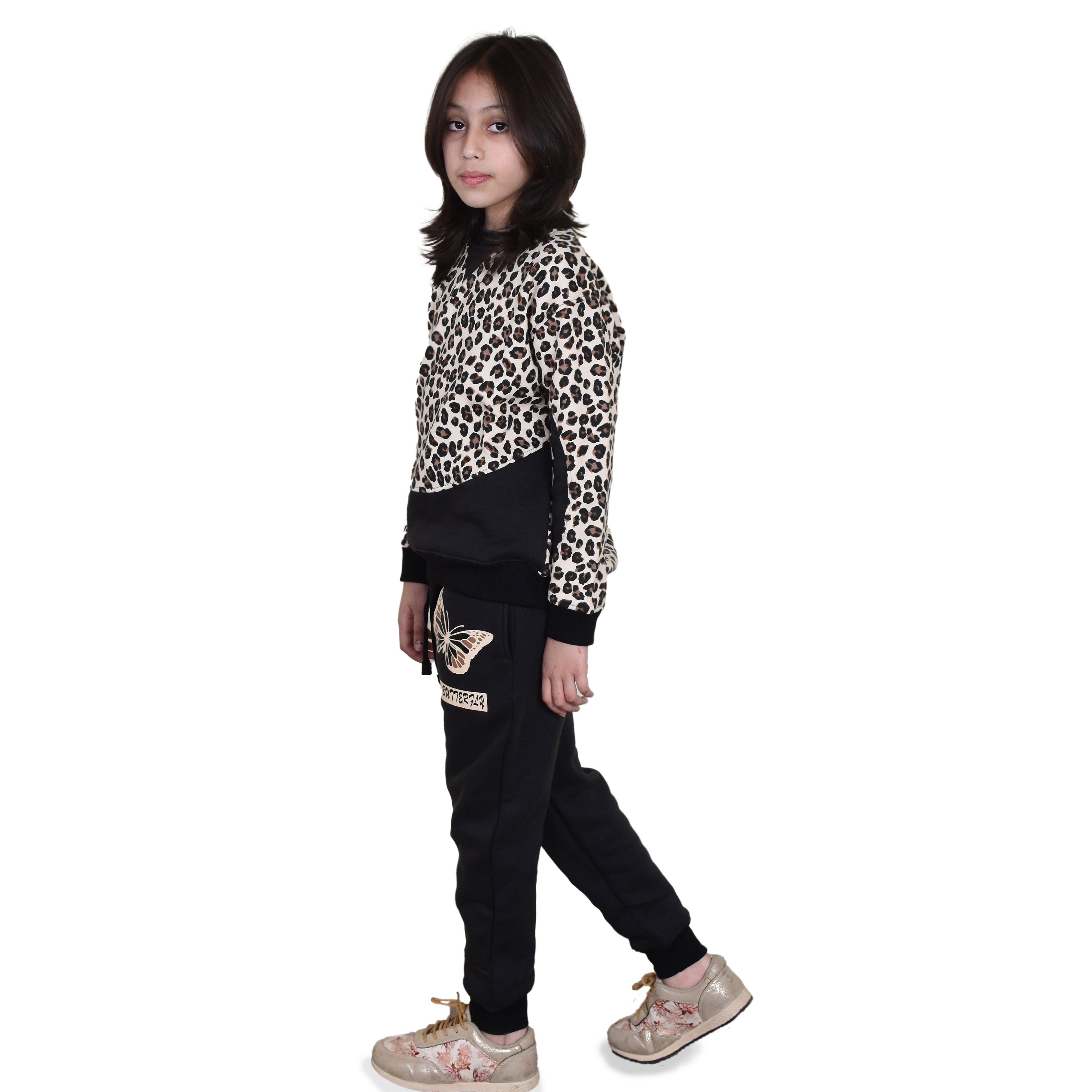 Bahob® Girls Tracksuit 2 Piece Sweatshirt and Jogging Bottoms Set Tracksuit Set for Kids Activewear Set 5-14 Years