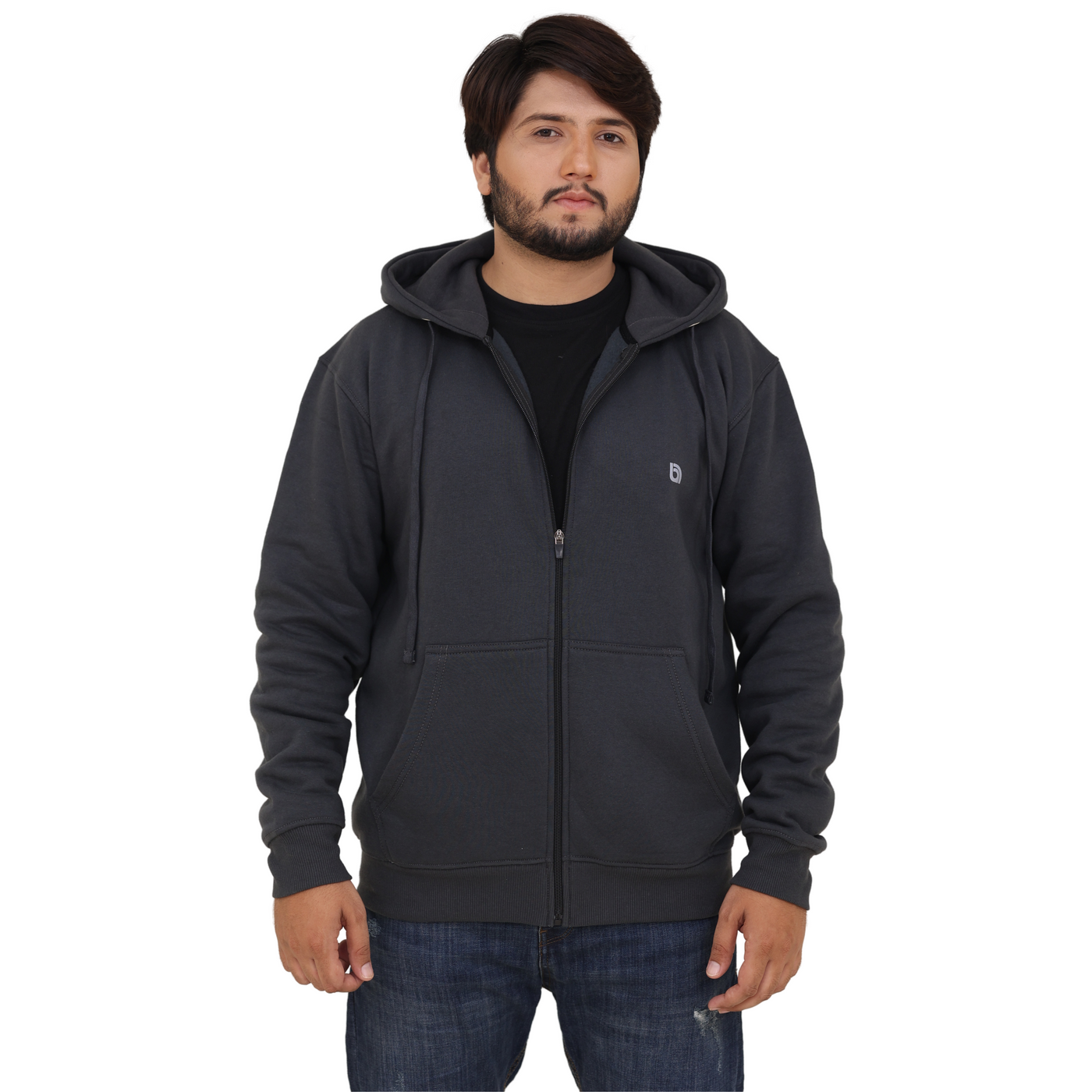 Bahob® Men's Hoodies Zip Up Sweatshirt Jackets Lightweight Long Sleeve Zipped Hoodie Jumper Tops Sweater Hoodies for Men S-3XL