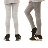 Bahob® 2 Pack Girl’s Leggings Pants for Kids Full Length Skin Tight, Stretch Fit Cotton Legging 5-6 to 13-14 Years