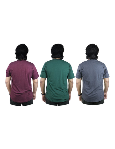 Bahob® 3-Pack printed t shirts for men | Mens Summer T Shirts - Bahob