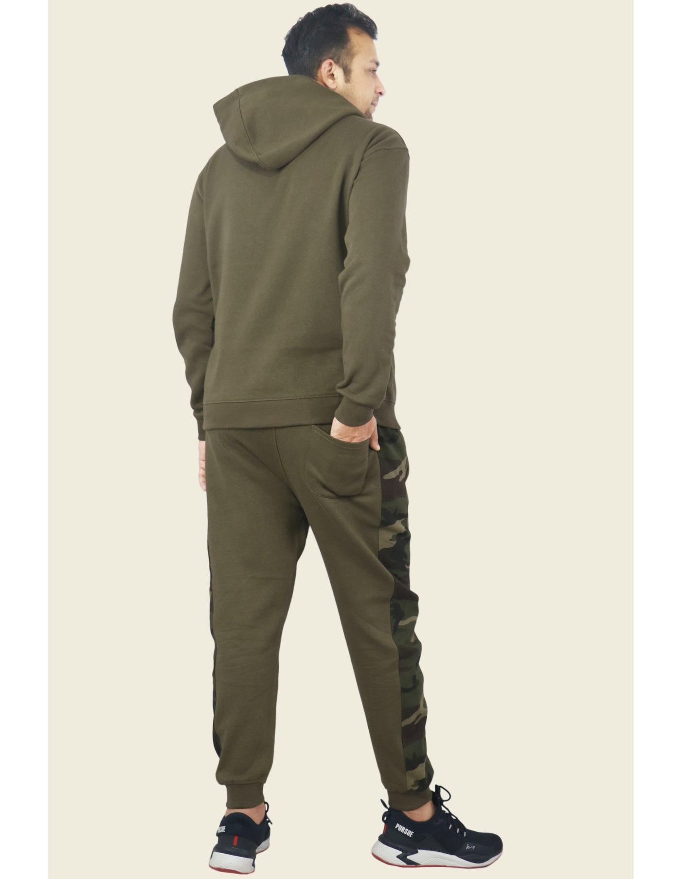 Bahob® Mens Tracksuit Set Full Sleeve Fleece Hoodie Top Jogging Bottoms Joggers. - Bahob