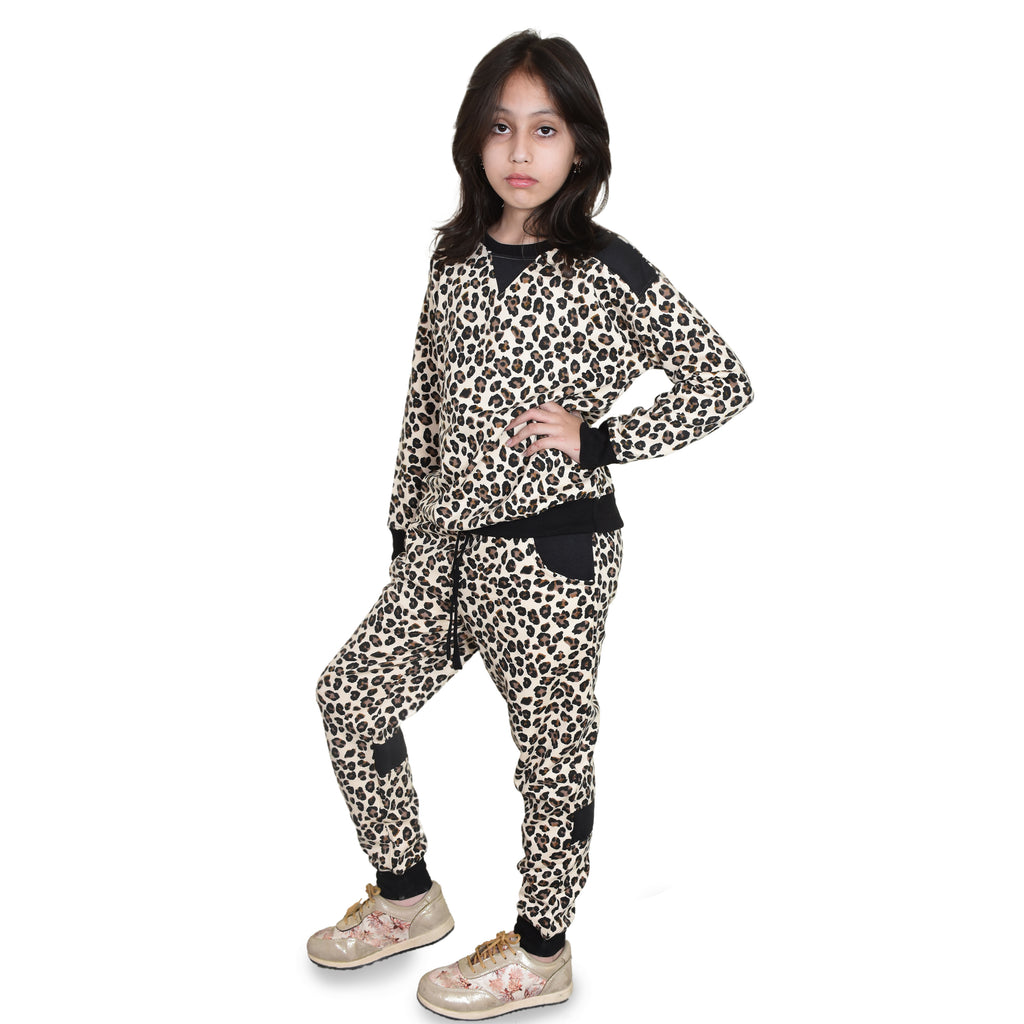 Bahob® Girls Tracksuit 2 Piece Sweatshirt and Jogging Bottoms Set Tracksuit Set for Kids Activewear Set 5-14 Years