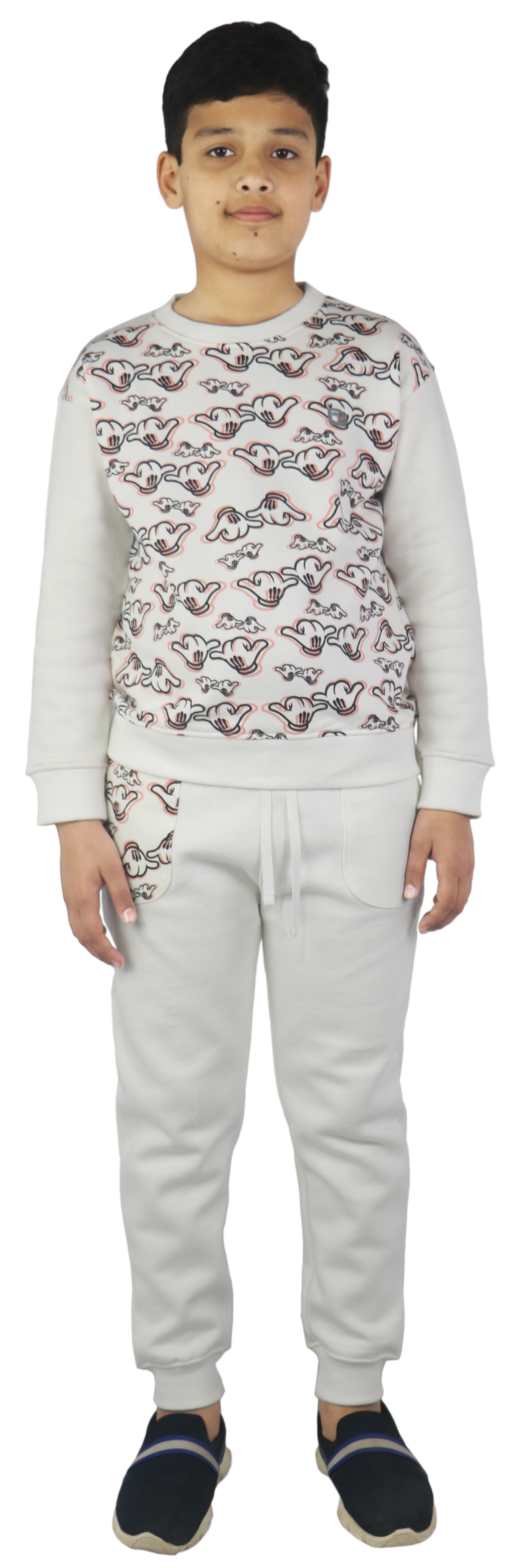 Boys printed tracksuit