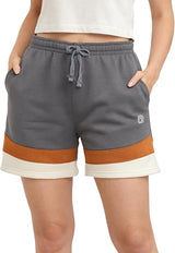 Bahob® 1 & 3 Pack Women's Fleece Short Summer Shorts with Elasticated Waistband 3 Pockets Knee Length Sweat Shorts Jogging Sport Workout Hiking Gym Athletic Running Shorts S-3XL