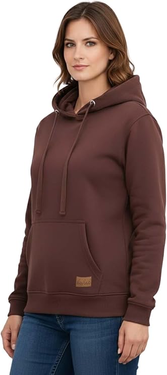 Bahob® Women's Ladies Pullover Hoodie Top Long Sleeve Sweatshirt Top Soft Jumper Jacket Hoodies S-XXL