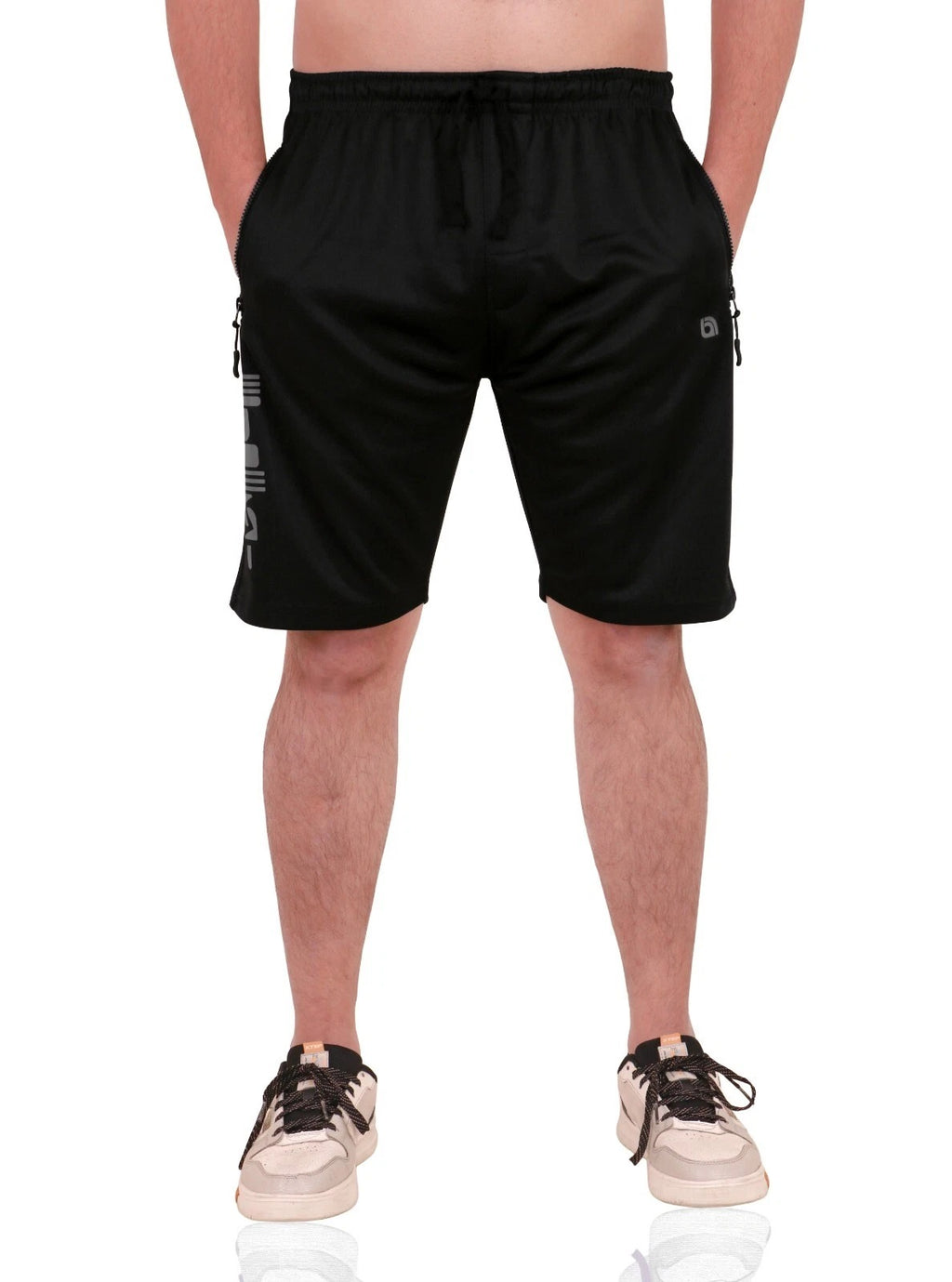 Mens Gym Running Shorts Men's Plain Summer Shorts Polyester Beach Style Shorts
