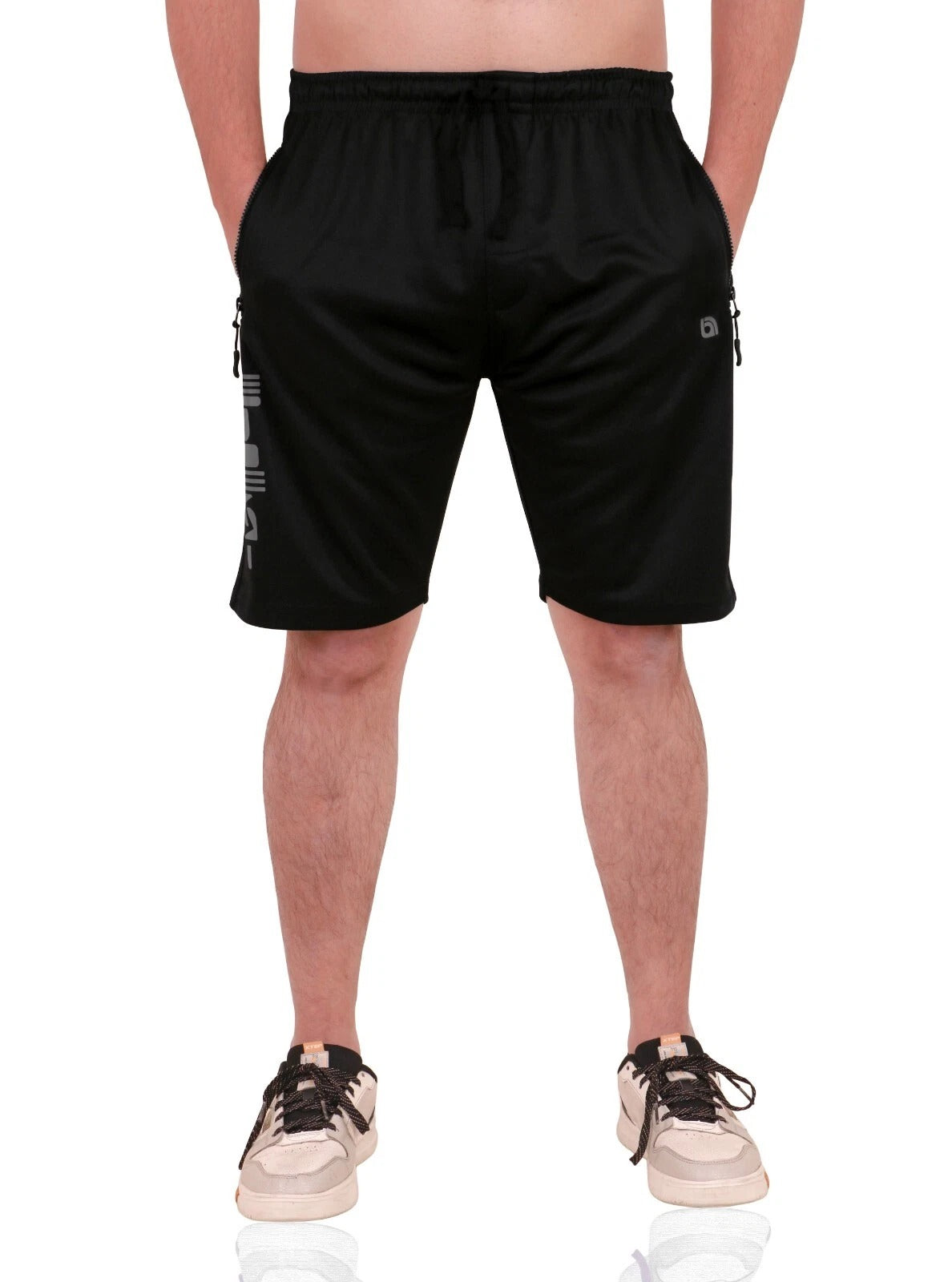 Mens Gym Running Shorts Men's Plain Summer Shorts Polyester Beach Style Shorts